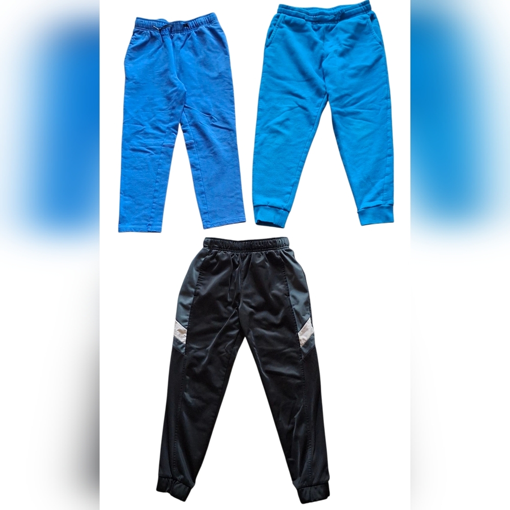 3 boys active athletic school sweat pants size Small